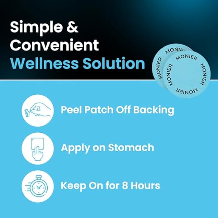 MONIER Unpuff Patches | with Dandelion & Ginger | Bloating, Water Retention & Digestion | 60 Days Supply - Image 4
