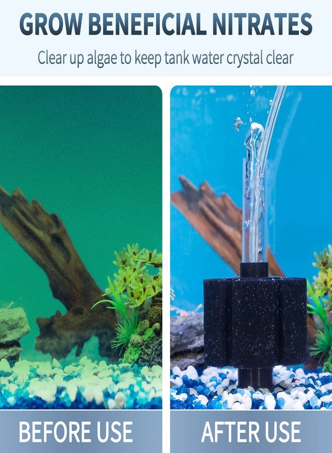 Pawfly Aquarium Bio Sponge Filter Quiet Betta Fry Shrimp and Small Fish Foam Filter for Fish Tank up to 30 Gallons - Image 2