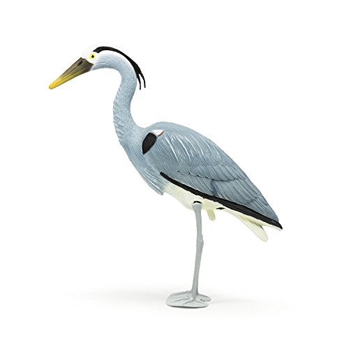 Aquascape Blue Heron Decoy, Tall Garden Pond Bird Deterrent with Mounting Stake, 81030 - Image 3