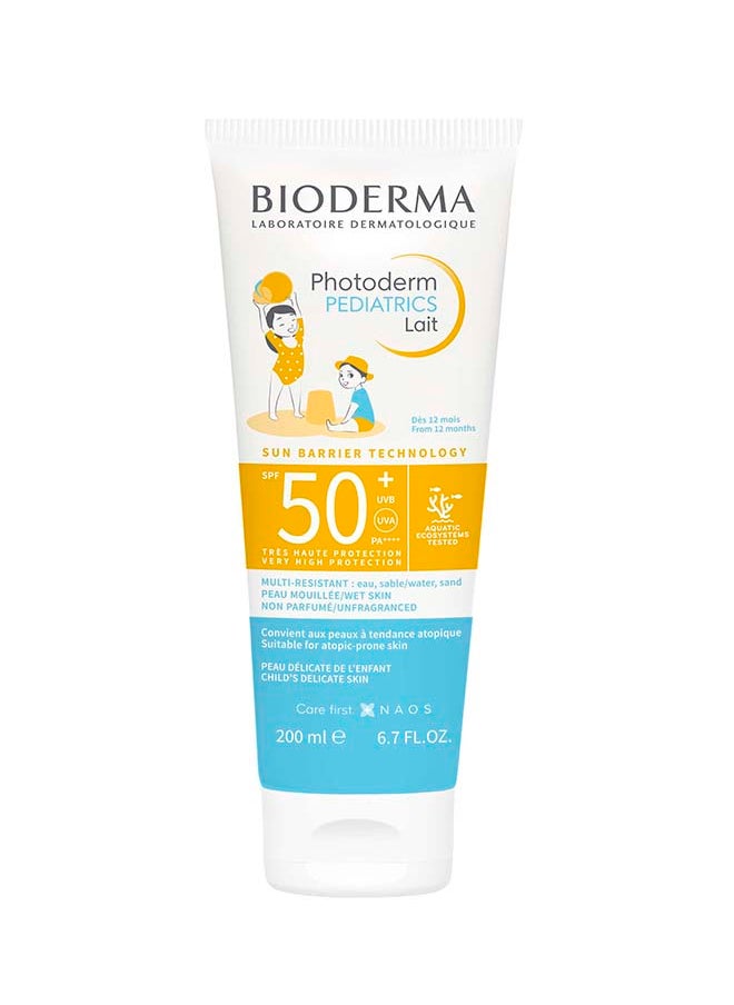 Bioderma Photoderm Pediatrics Lait Spf50+200Ml  - Image 1