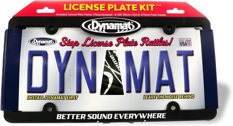 Dynamat License Plate Kit - Image 1