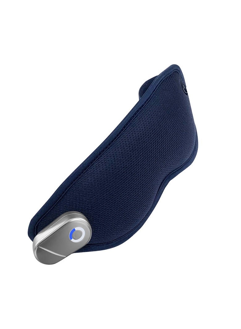 General Eye Massager, Heat Ice Vibration Shading Relieve Eye Fatigue Intelligent Massage Equipment for Sleeping A Good Helper for Afternoon Sleep  - Image 1