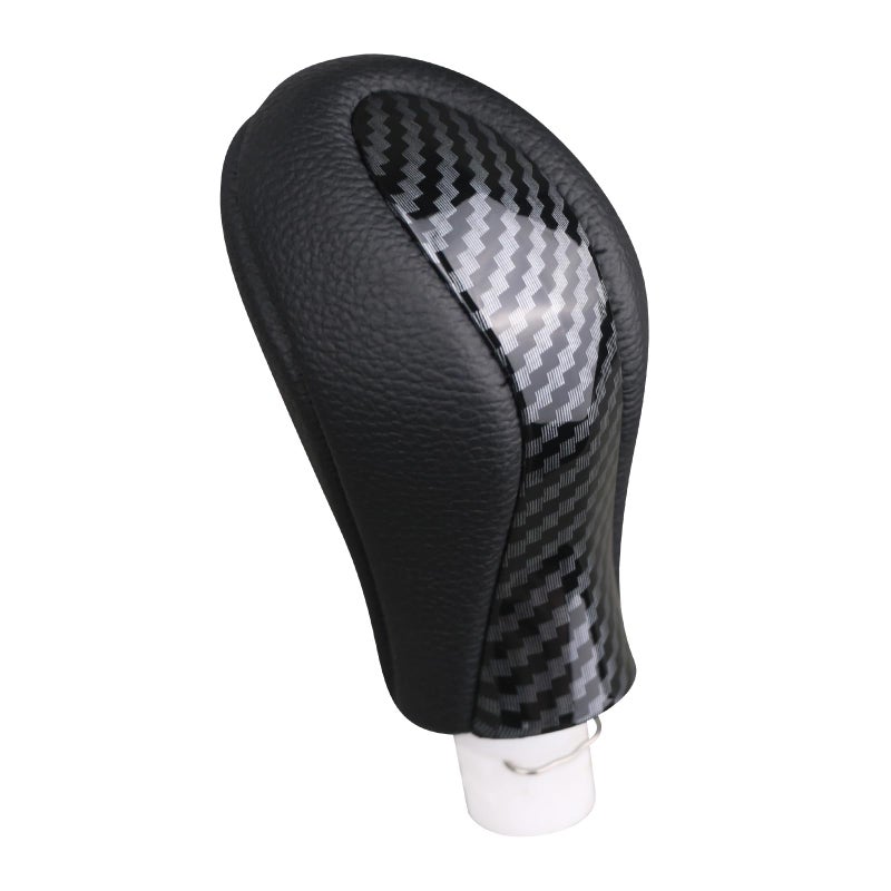Gear Shift Knob for Automatic Transmission Gear Shifter Carbon Fiber Compatible with Infiniti Q50 2013 2014 2015 2016 2017 Replaces 349104GA0A