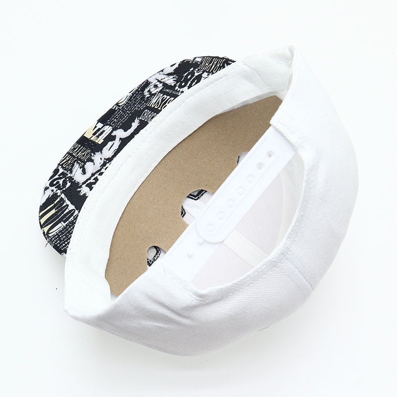 Hats Korean Style Fashion Letter Flat Brim Hat Hip-Hop Hip-Hop Hat Couple Style Men And Women Same Style - Image 3