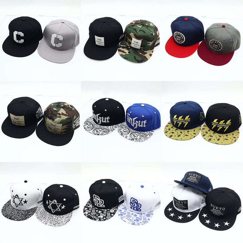 Hats Korean Style Fashion Letter Flat Brim Hat Hip-Hop Hip-Hop Hat Couple Style Men And Women Same Style - Image 2