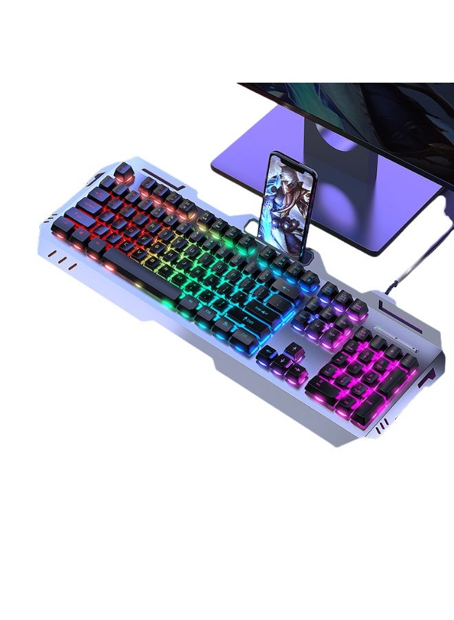 KUYING New Mechanical Tea Stem Tactile Wired Keyboard 