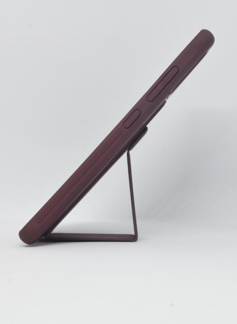 BORTONY Protective Case Cover With Finger Grip Stand For Samsung Galaxy A51 4G - Image 3