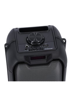 Olsenmark Bluetooth Party Speaker, Built-in Lights AUX FM USB TF Card 200W PMPO Party Speaker  - Image 3