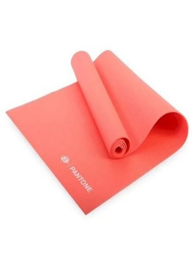 Pantone Thick Comfortable Yoga Mat (Pantone Yoga Mat Color Coral Or Light Orange)