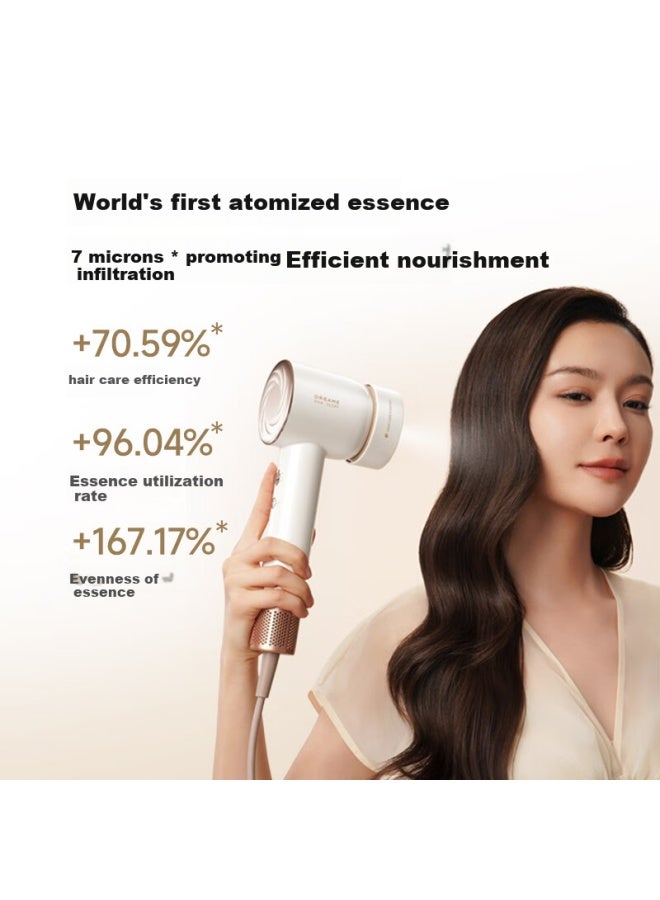 Dreame Chasing The Light G30pro High-speed Hair Dryer For Home Use, High-power Quick-drying Hair Dryer With Negative Ions, Large Wind Power, Low Noise, 520 Gift, Azure Grey Ahd19 - Image 1