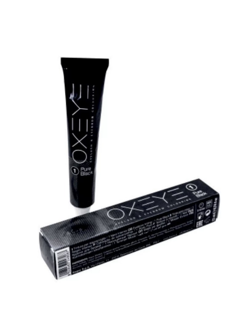 OXEYE Eyebrow Coloring - Pure Black 1- 22 ml