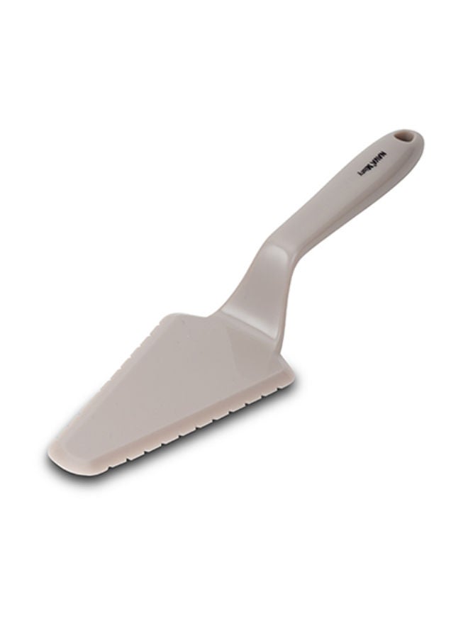 NAVA Plastic Cake Server "Misty" -Beige - Image 2