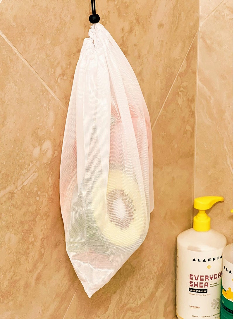 Bath Sponges for Kids - Set of 4 Extra Large Fun Kid Bath Toys Sponges, Bath Scrubbie, Bath Sponge Loofah, Kids Fun Shower Time Sponges for Children Boys and Girls
