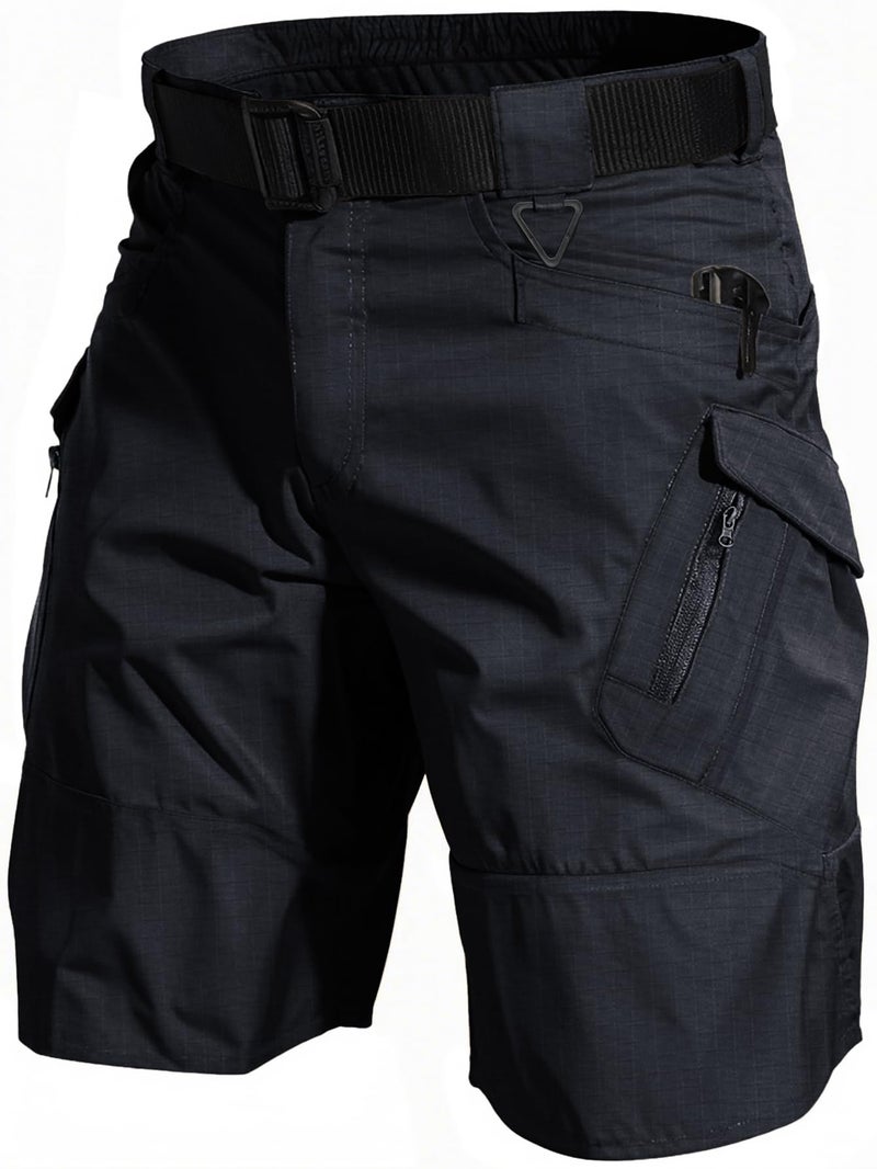 AUTIWITUA Men's Hiking Shorts Waterproof Tactical Cargo Short Pants Quick Dry Work Shorts with Multi Pockets(No Belt) - Image 1