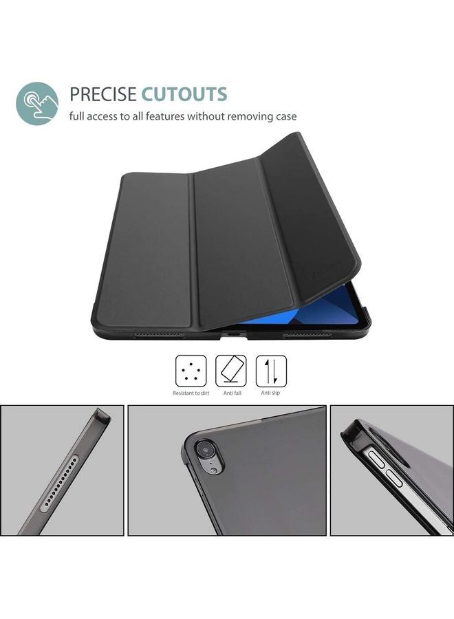 أميرتير غطاء حماية قابل للطي لتابلت أبل آي باد آير 4 إصدار (2020) أسود - Image 4