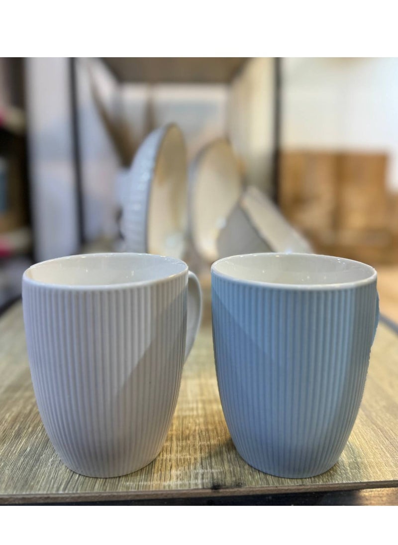 Generic Porcelain Mugs Set Of 4  - Image 3