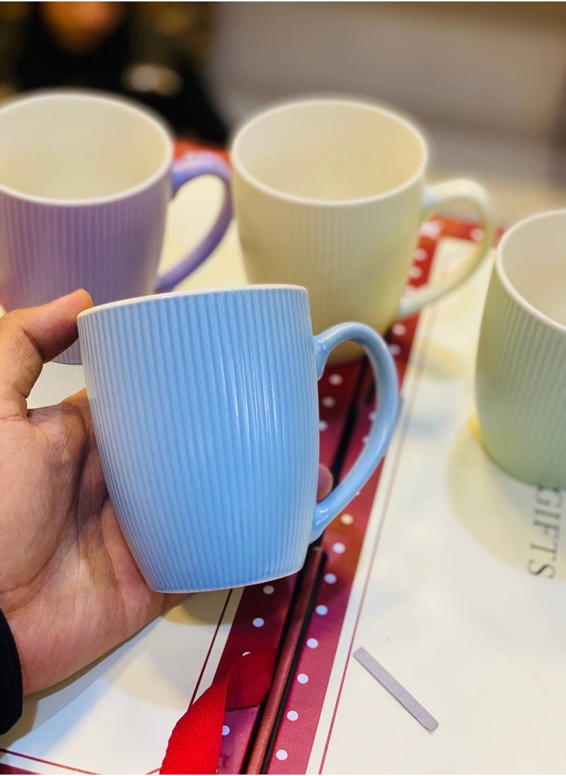 Generic Porcelain Mugs Set Of 4  - Image 5