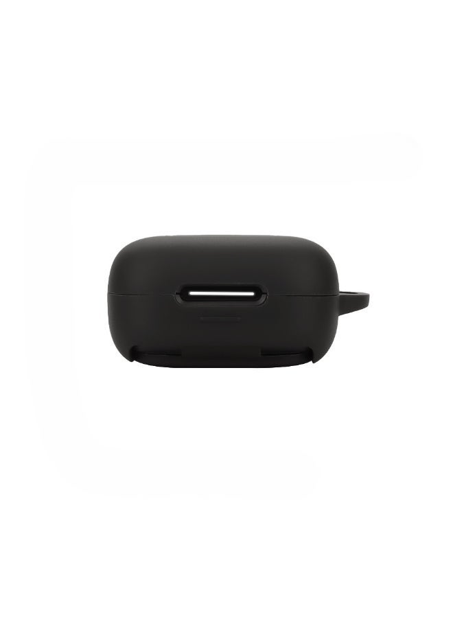 حافظة حماية لسماعات الاذن مضادة للغبار مع حبل قصير لسماعات انكر ساوند كور R50i NC/P30i - اسود - Image 1