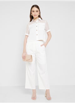 ELLA Sheer Top & Pant Set  - Image 1