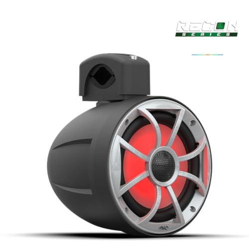 wet sounds | Recon 6 POD-B | 6.5" Black Coaxial Tower Speaker for Tube Diameter Up to 2" or Surface Mount - Image 2