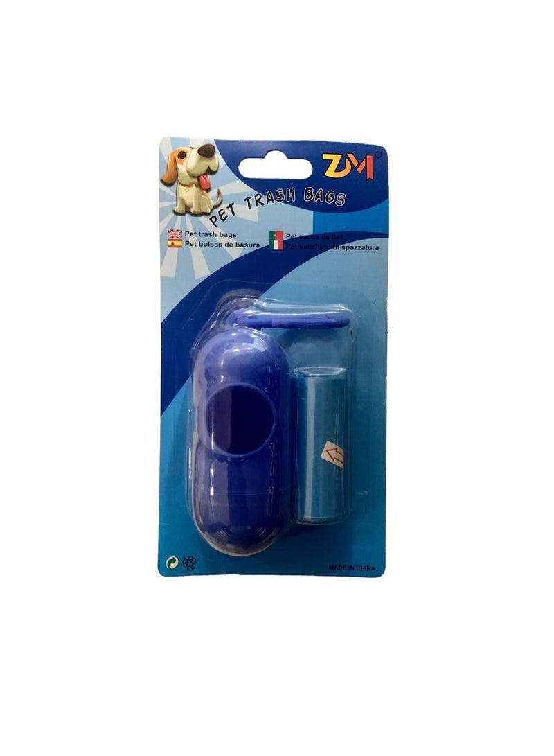 Zm Pet Waste Bag Dispenser with Roll of Bags 
