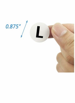KASTWAVE 3500 PCS Clothing Size Stickers Labels 7/8" Round Self Adhesive Size Stickers for Clothing T Shirts Retail, 7 Sizes (XS, S, M, L, XL, XXL, XXXL)  - Image 4