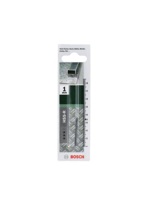 2-Piece HSS-R Chisel Edge Drill Bits Grey 1 x 34mm JE2 609 255 000