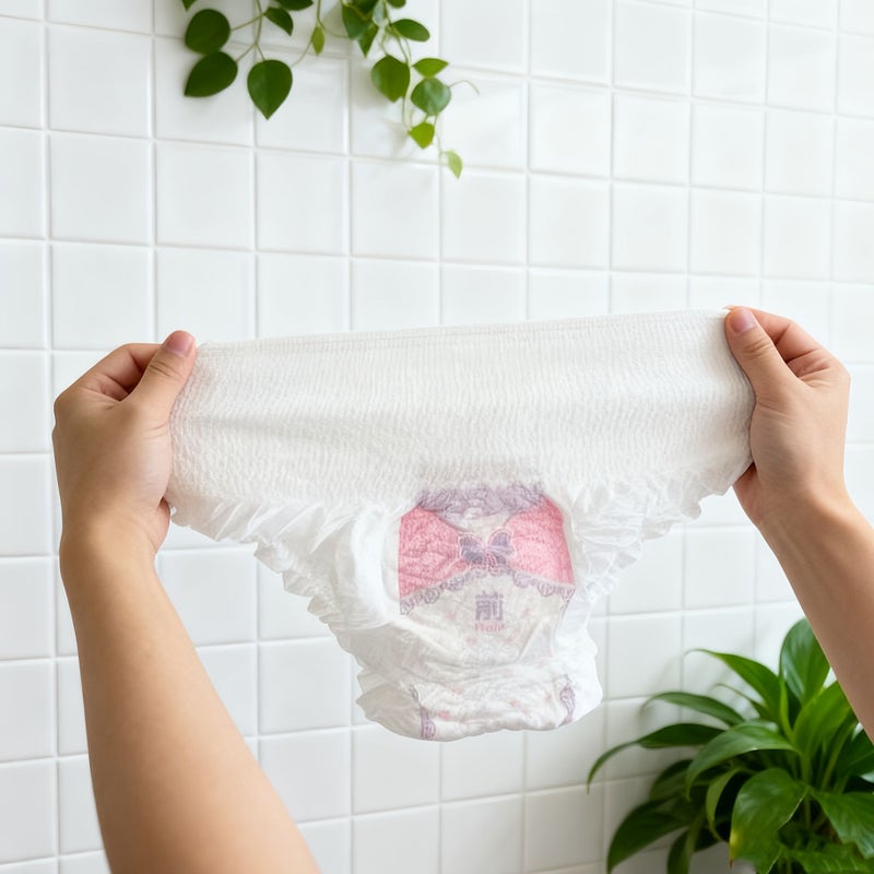14 Pcs Leak Resistant Menstrual Underwear XL Size 154 32 198 42 LB Night Use Body Contour Fit Menstrual Care - Image 4