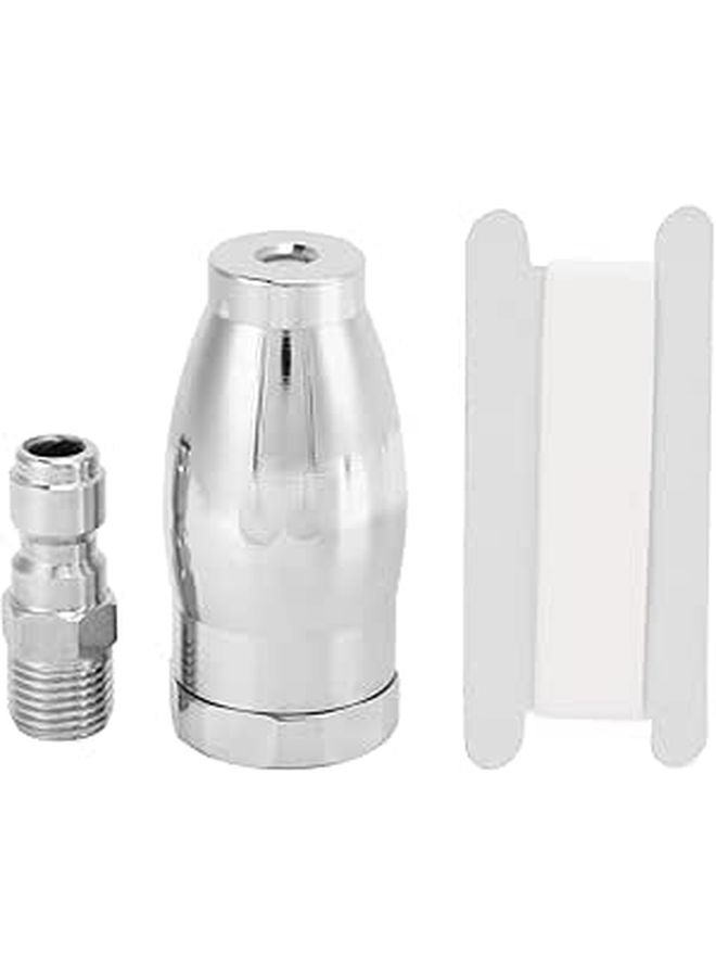 360 Rotating High Pressure Washer Nozzle 1 4 Quick Connect 2800 RPM For Car Home Cleaning - Image 1