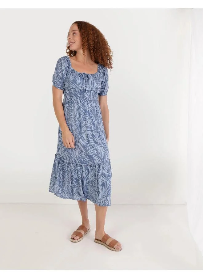 American Eagle Tiered Midi Dress