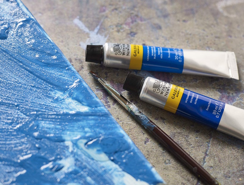 Winsor Newton Winsor & Newton Galeria Acrylics - Cadmium Yellow Medium Hue - 200ml Tube - Image 4