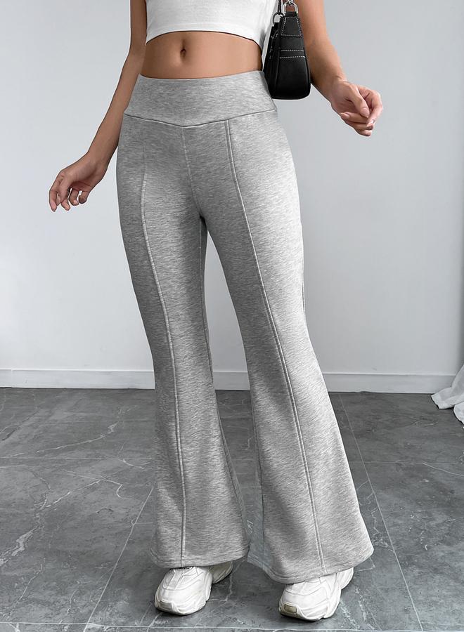 تايك تو بنطال نسائي واسع سادة - Image 1