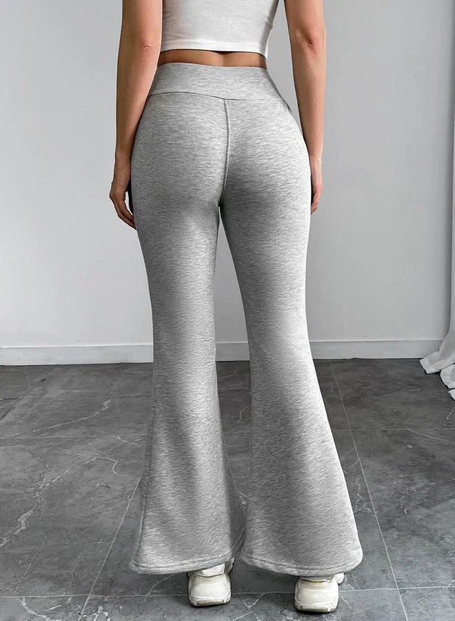 تايك تو بنطال نسائي واسع سادة