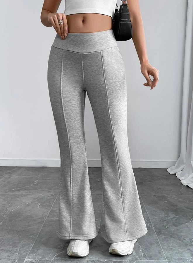 Take Two Women Solid Flare Pants