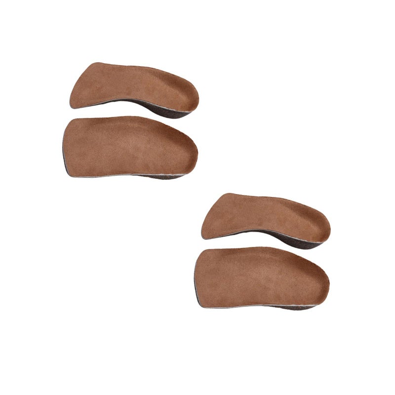 2 Pairs High Elastic Cushioning Leisure Sweat Absorbent Breathable Cork Insole - Image 1