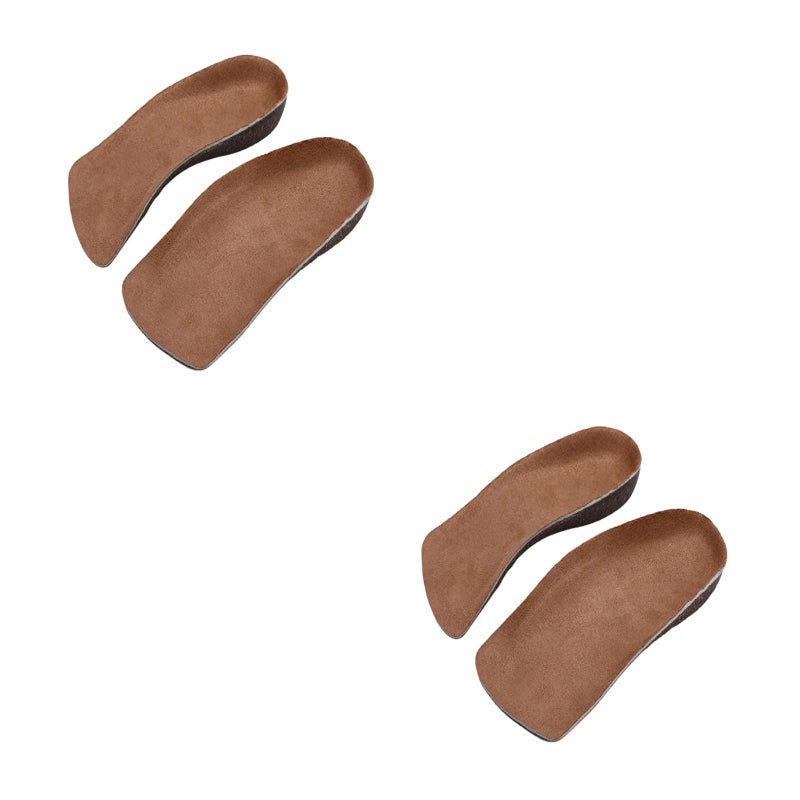 2 Pairs High Elastic Cushioning Leisure Sweat Absorbent Breathable Cork Insole - Image 3