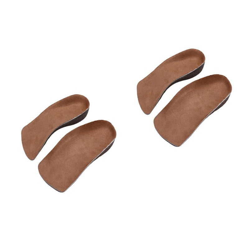 2 Pairs High Elastic Cushioning Leisure Sweat Absorbent Breathable Cork Insole - Image 2