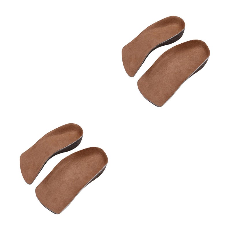 2 Pairs High Elastic Cushioning Leisure Sweat Absorbent Breathable Cork Insole - Image 4