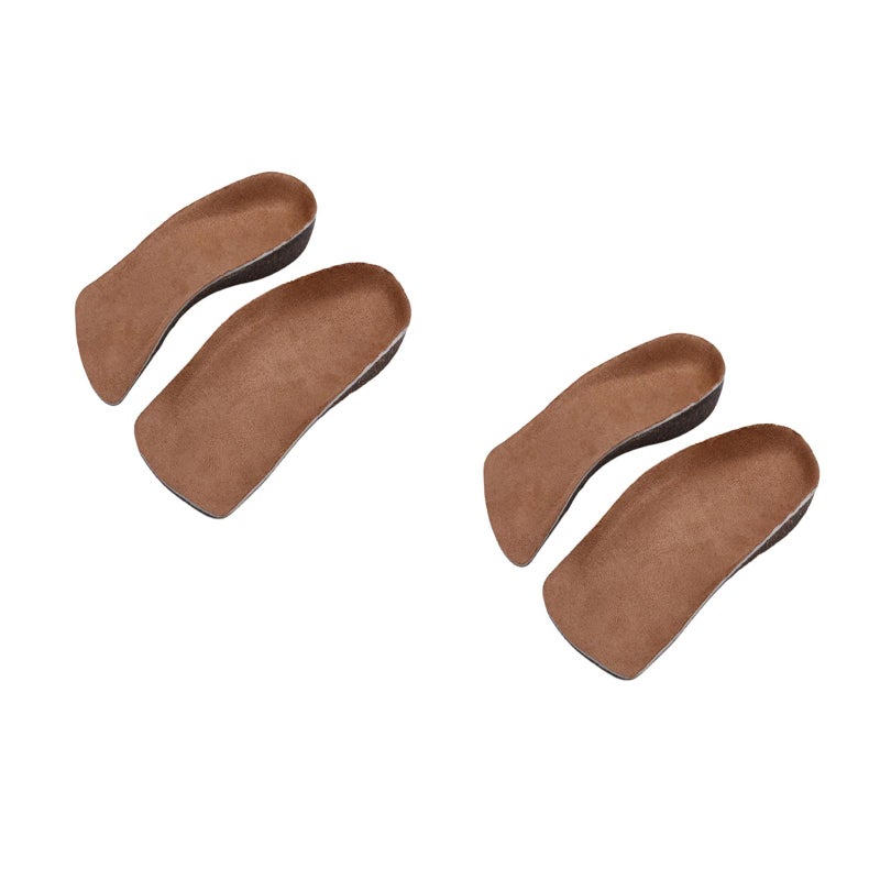 2 Pairs High Elastic Cushioning Leisure Sweat Absorbent Breathable Cork Insole - Image 5
