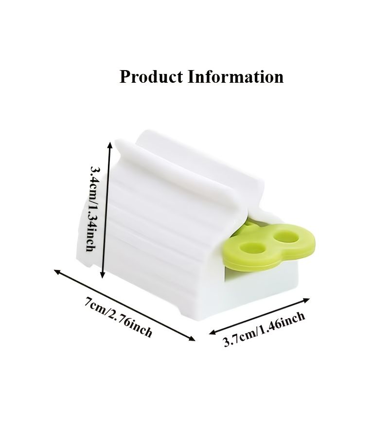5pcs Manual Toothpaste Squeezer Set Clamp Style Press Dispenser Random Color - Image 3