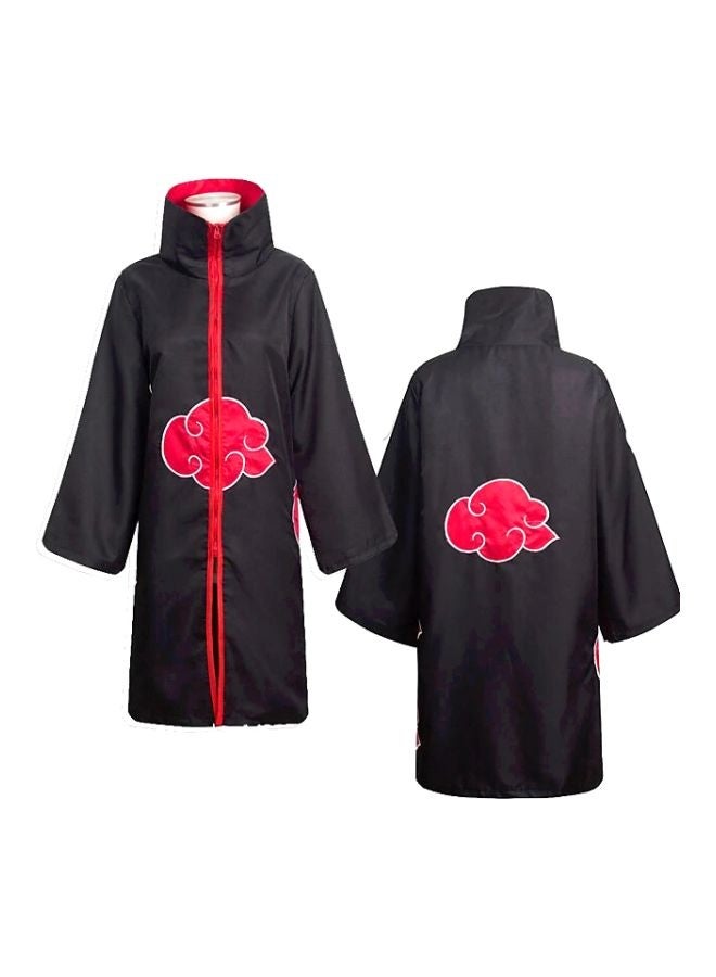 Akatsuki Cloak Sasuke Cosplay Costume M - Image 3