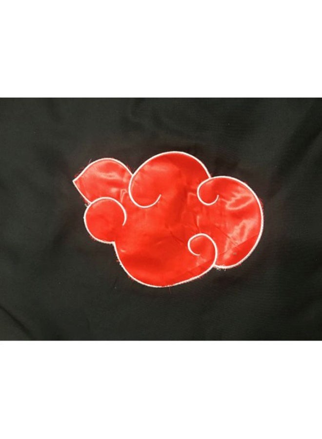 Akatsuki Cloak Sasuke Cosplay Costume M - Image 5