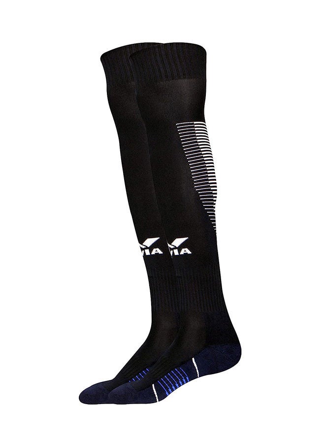 Nivia Rabona Football Socks / Stockings | Size : Medium | For Men & Women | Knee Length long Stockings | For Football Soccer & other Sports  - Image 1