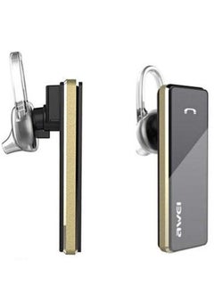 Awei Blutooth Earphone With Microphone Black  - Image 1