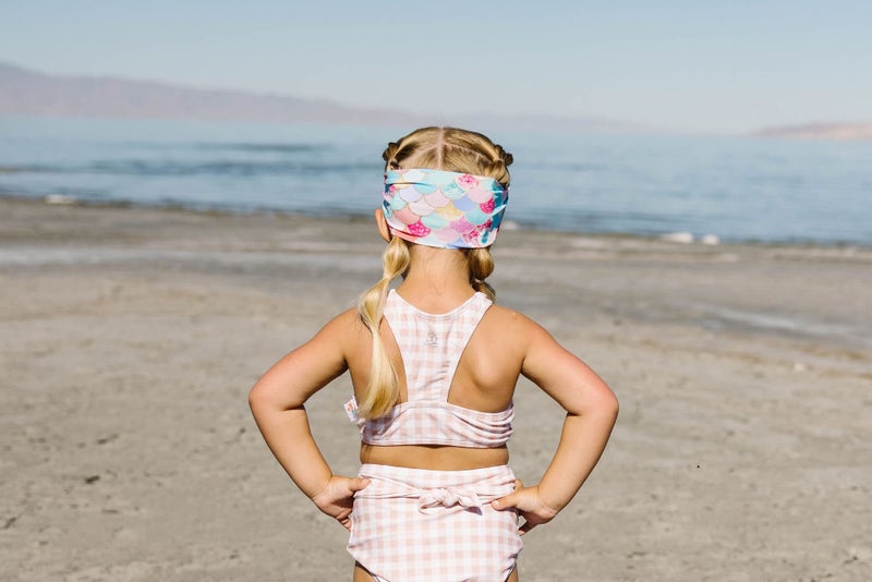 Splash Place KIDS SWIM GOGGLES with Fabric Strap - MERMAID | Fun, Fashionable, Comfortable - Tangle-Free, Swimming Goggles for Kids, Comfy Fabric Strap Goggles - Image 3