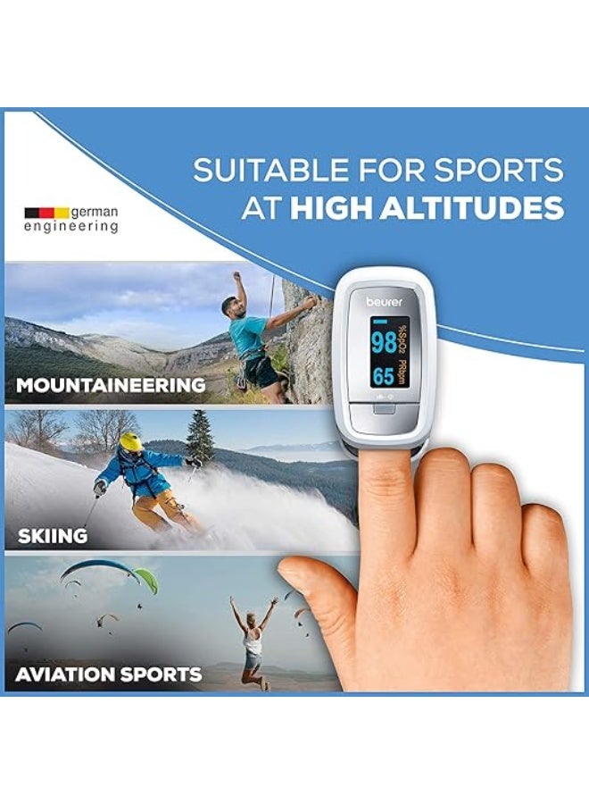 Beurer pulse oximeter with heart rate monitor - po30 - Image 3