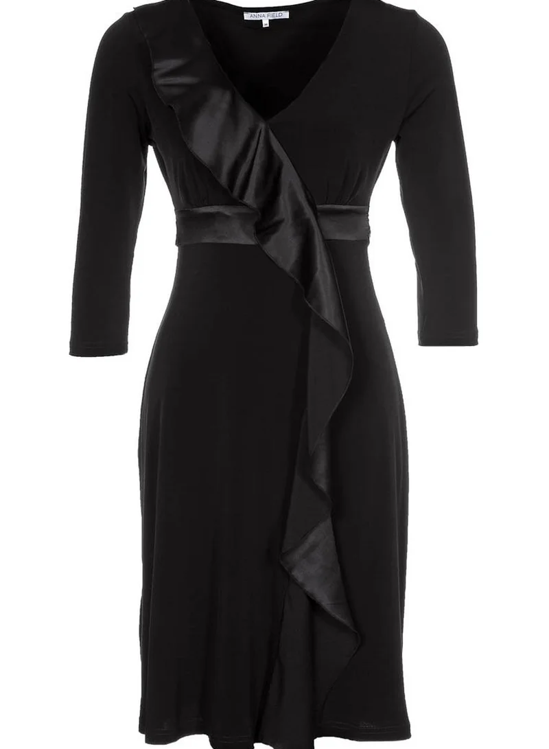 anna field cocktail dress ANNA FELD Anna Field Elegant Midi Dress, Size M, Vibrant Green- Trendyol