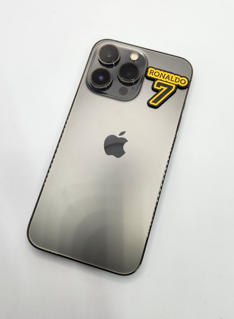 Acnor Ronaldo 7 mobile Sticker - Premium Quality Metal for Mobile, Cars, Laptops, and Accessories - Image 4