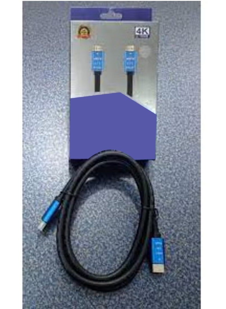 ELTRAZONE HDMI Cable 4K 1.5M – High-Speed HDMI 2.0 Cable Supporting Ultra HD 4K Resolution at 60Hz, HDR, and 3D Video – Perfect for TVs, Monitors, Gaming Consoles, Blu-ray Players, and Home Theater Systems – Durable, Flexible Design for Reliable Signal Transmission - Image 2