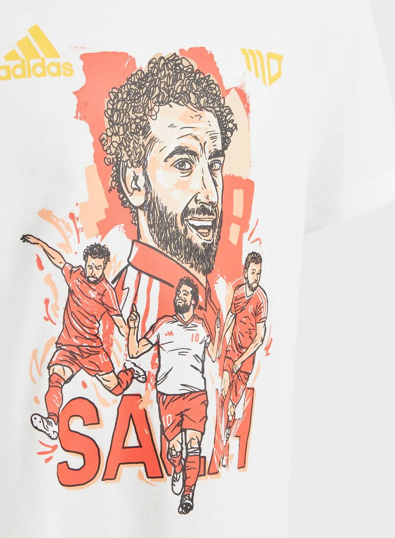 adidas تيشيرت بشعار محدمد صلاح